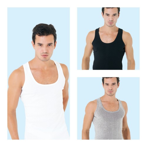 Pack herren unterhemden - 2-4-8,