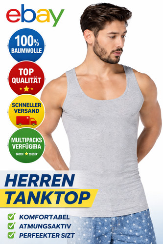 Herren unterhemd feinripp - herren,