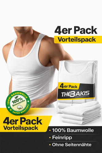 Herren unterhemd weiß - herren,
