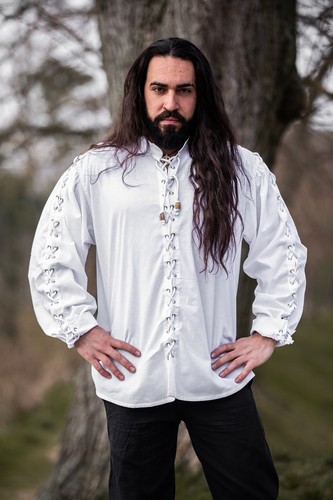 Hemd weiß gustavo - hemd,
