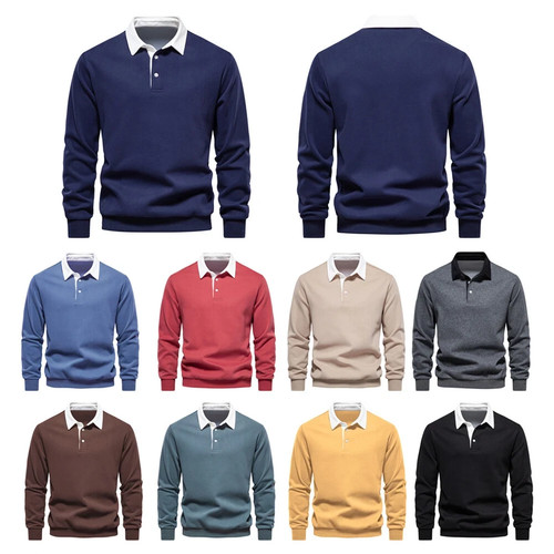 Herren polokragen pullover - herren,