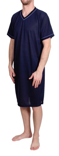 Herren nachthemd kurzarm - nachthemd,