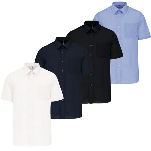 Herren kurzarm business hemd - kurzarm,