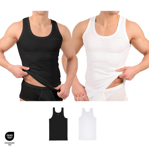 Herren unterhemden 10er - herren, 4-6-10er