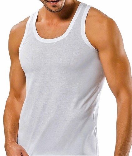 Herren unterhemden - 2-4-8,