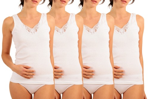 8er pack damen - damen, unterhemd