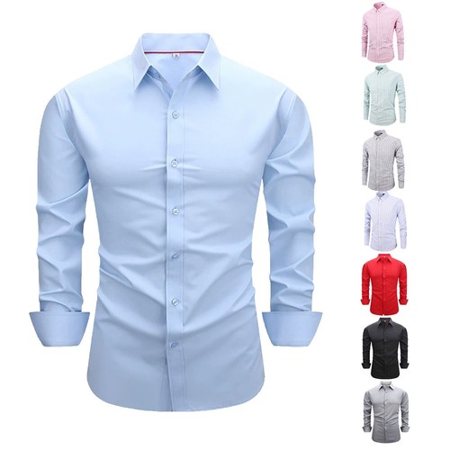 Hemd herren kentkragen langarm - hemd,