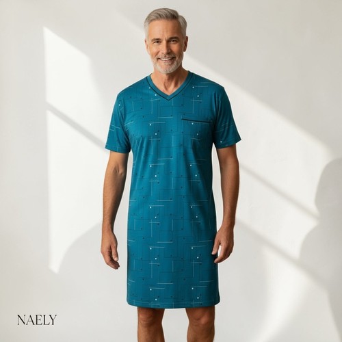 Herren nachthemd kurzarm - herren,