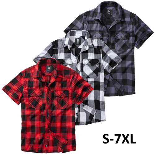 Brandit herren check - herren, shirt