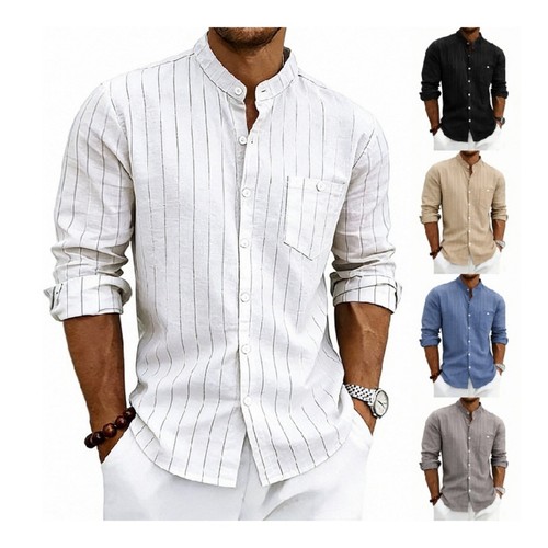 Leinenhemd herren hemd langarm - hemd,