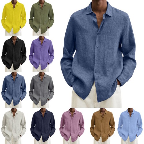 Herren langarm baumwolle - herren,